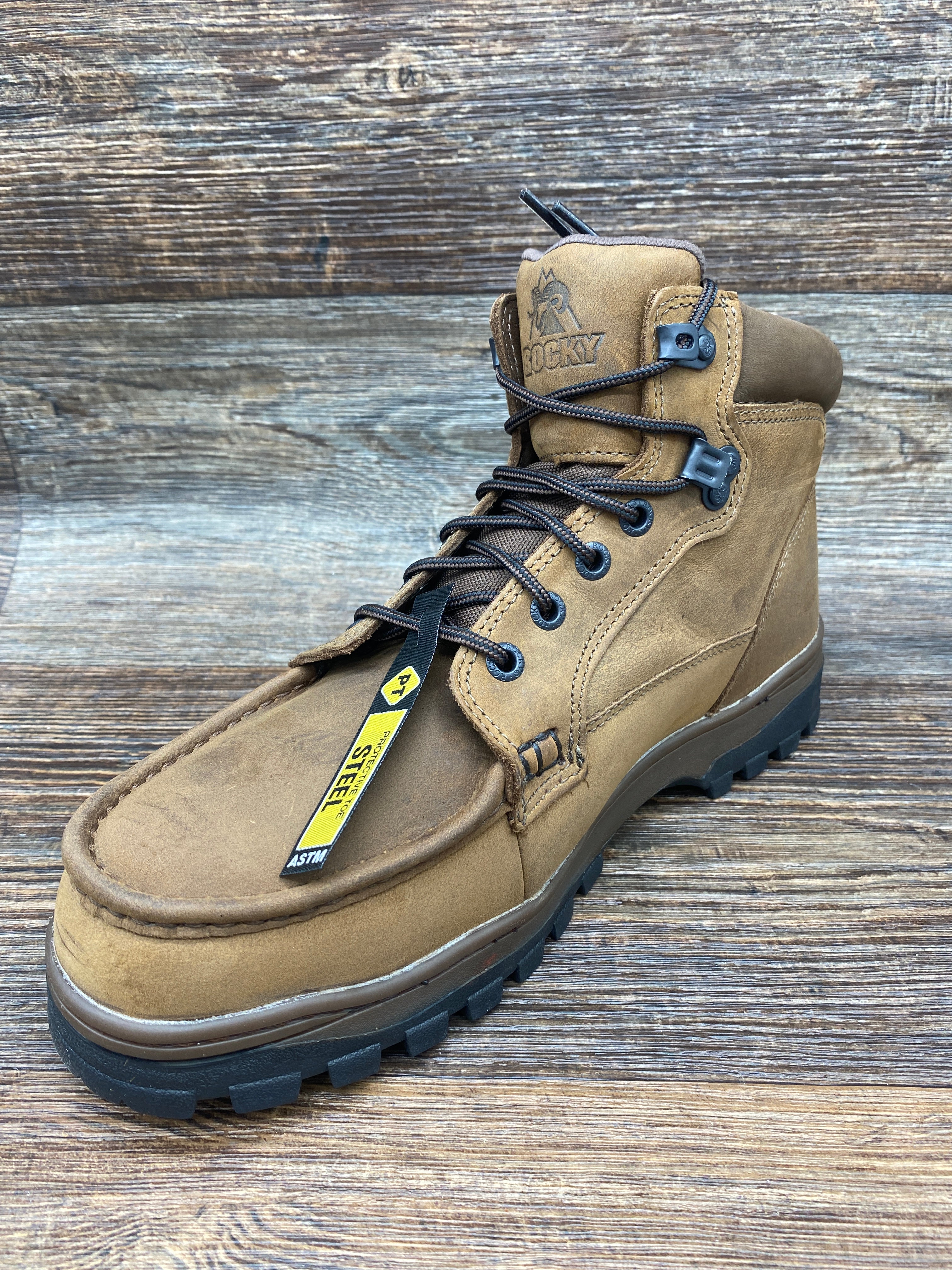 Rocky steel toe hot sale waterproof boots